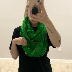 Abercrombie and Fitch green scarf